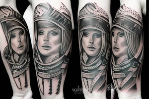 gladiator tattoo idea
