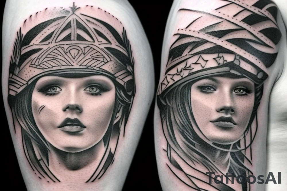 gladiator tattoo idea