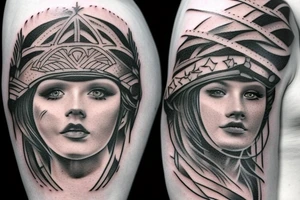 gladiator tattoo idea