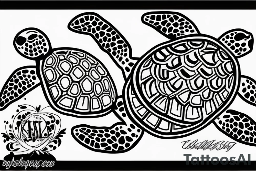 turtle tattoo idea