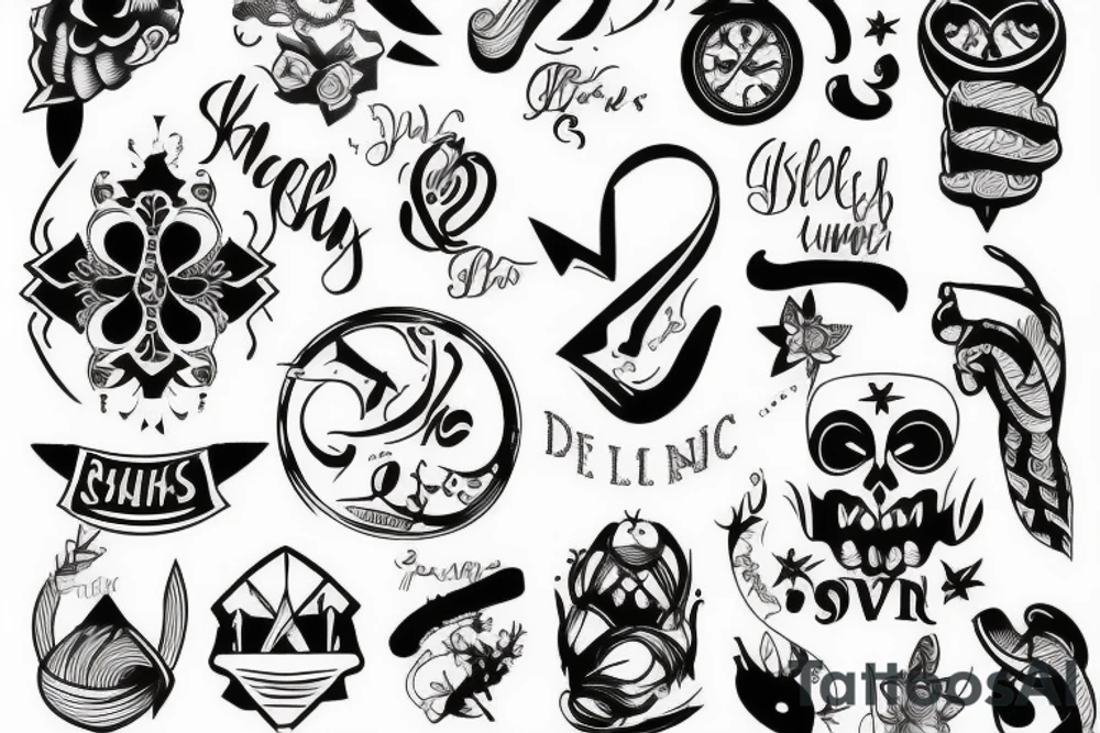 Look how they shine for you tattoo idea