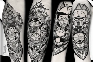 Look how they shine for you tattoo idea