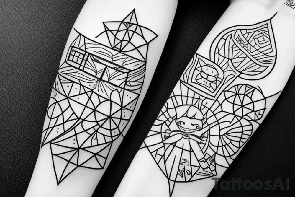 Look how they shine for you tattoo idea
