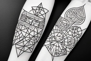 Look how they shine for you tattoo idea