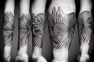 single drum stick tattoo idea
