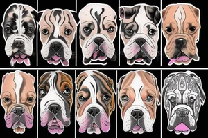 Weg, , gemeinsam, bulldogge, Augen, kleiner kopf, an meiner schulter tattoo idea