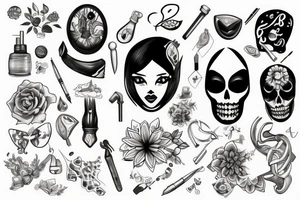 chemotherapy  formula tattoo idea