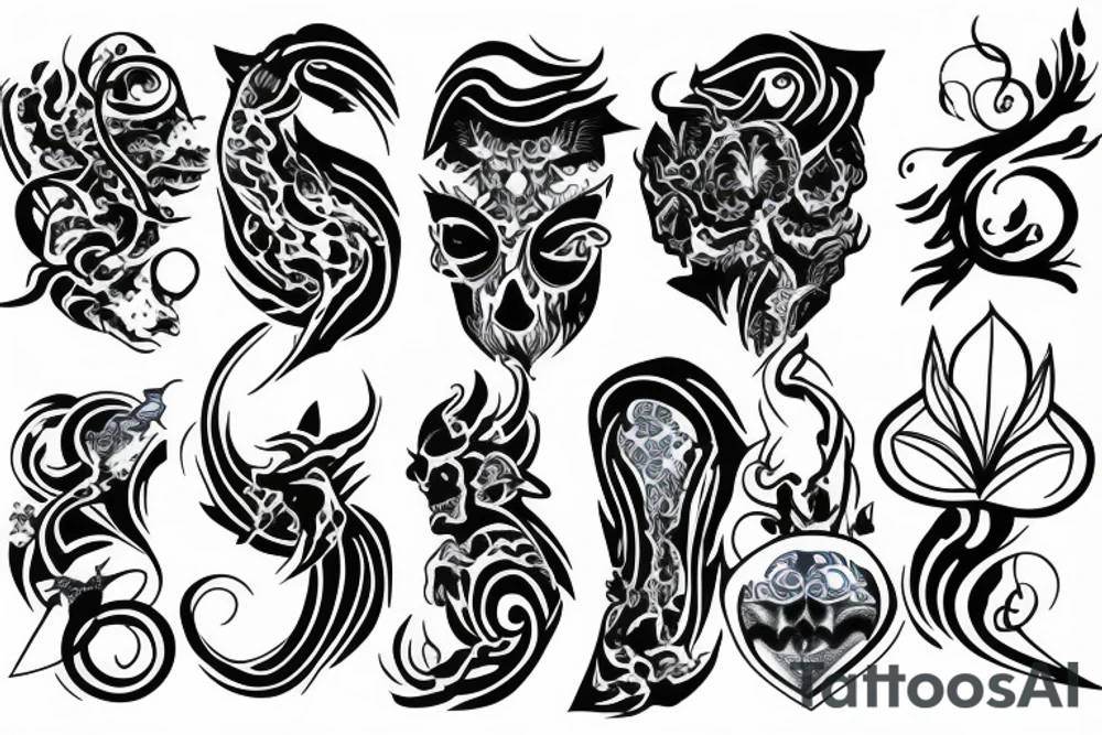 Blue Whail tattoo idea