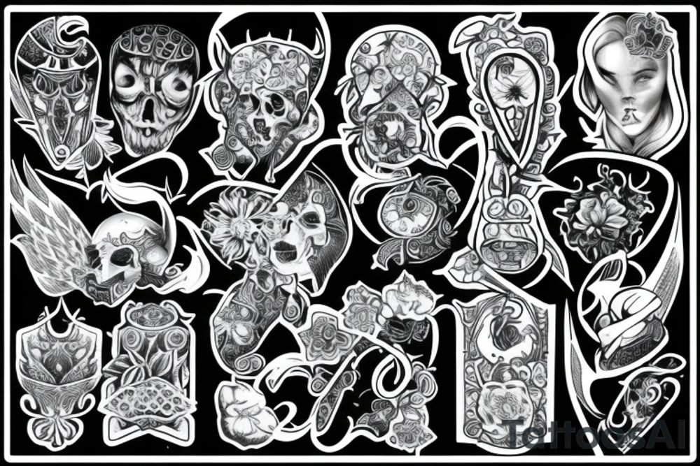 Blue Whail tattoo idea