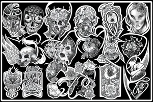 Blue Whail tattoo idea