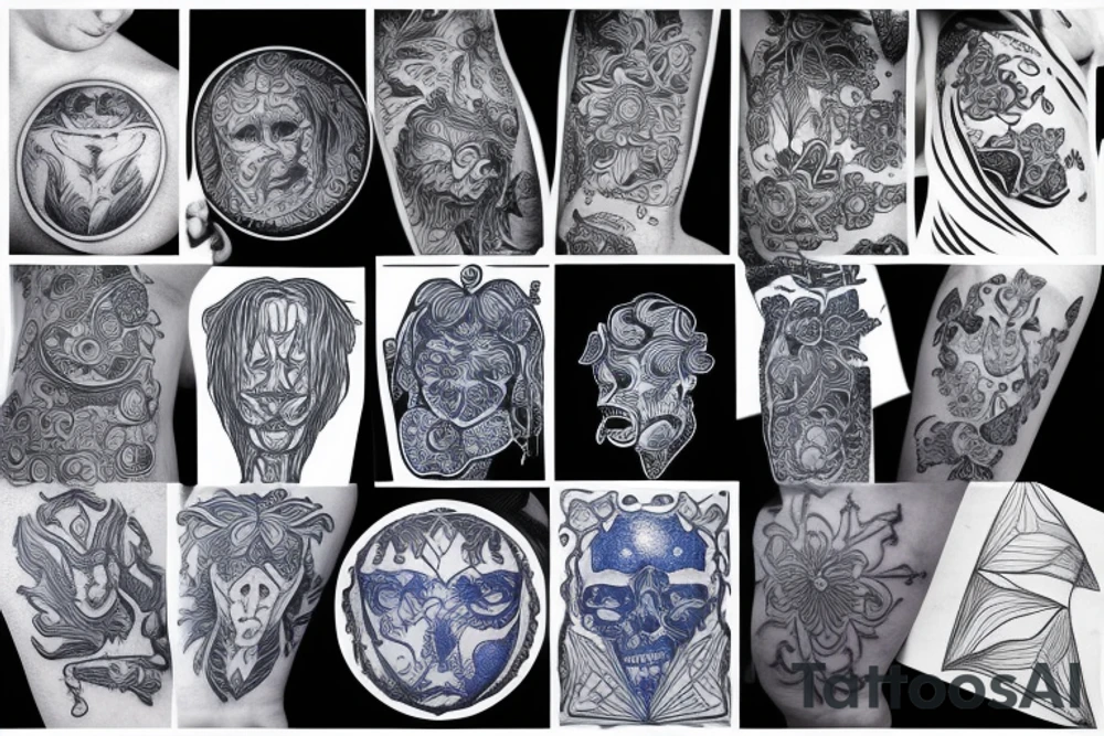 Blue Whail tattoo idea