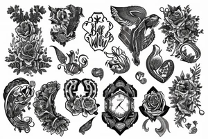 Blue Whail tattoo idea