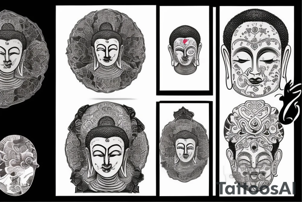 budda tattoo idea