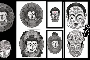 budda tattoo idea