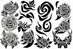 Skin rip sunshine tattoo idea