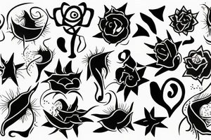 Skin rip sunshine tattoo idea