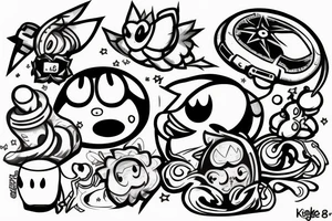 kirby tattoo idea