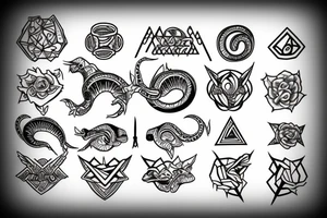 Ouroboros tattoo idea