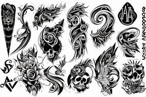 nine tattoo idea