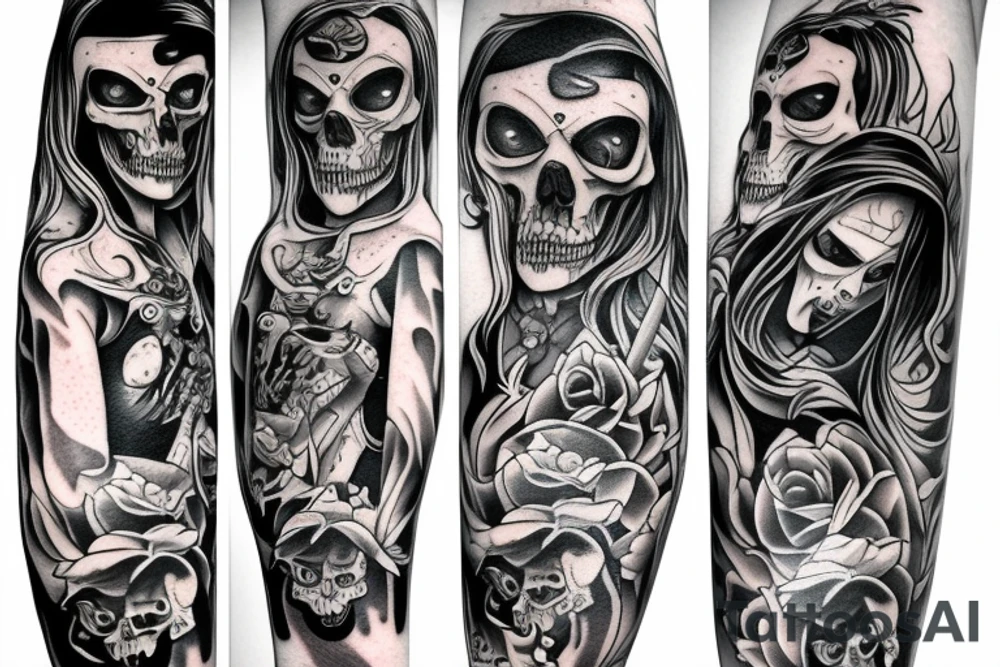 Grim reaper tattoo idea