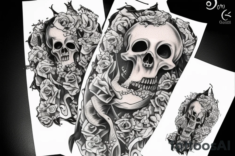 Grim reaper tattoo idea