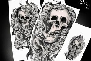 Grim reaper tattoo idea