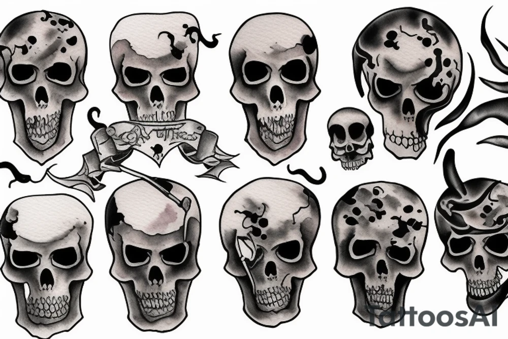 Grim reaper tattoo idea