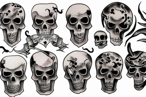 Grim reaper tattoo idea