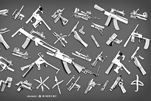 ak47 tactical army boy
rifles tattoo idea