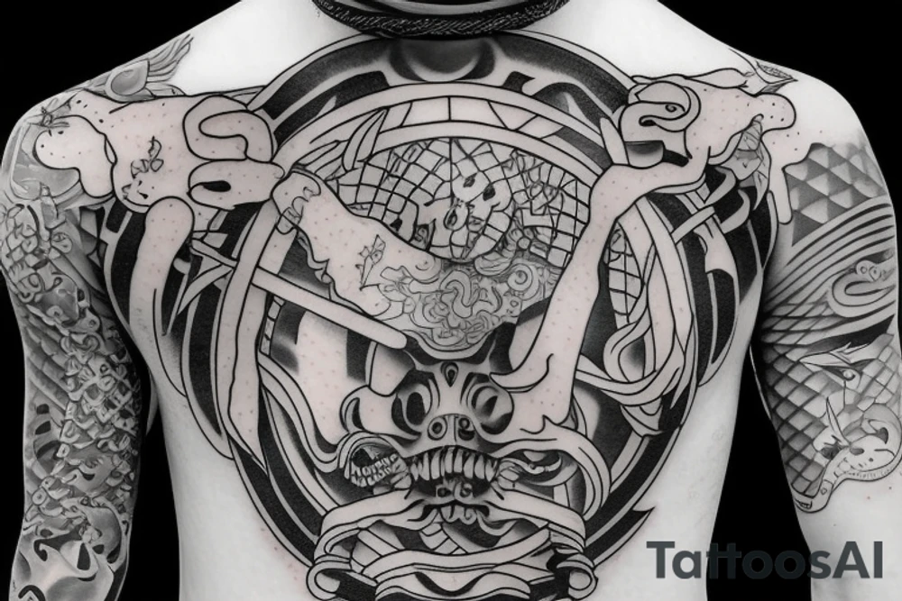 $uicideBoy$ grey 59 samurai tattoo idea