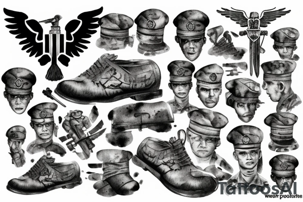 world war 2 soldiers germany tattoo idea