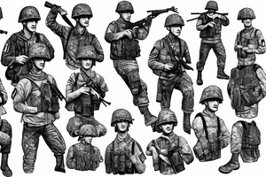 world war 2 soldiers germany tattoo idea
