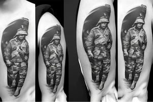world war 2 soldiers germany tattoo idea