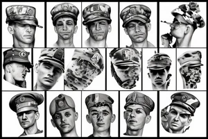 world war 2 soldiers tattoo idea