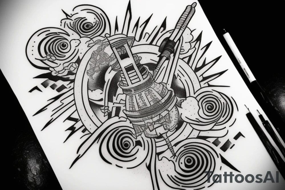 world war 2 hiroshima tattoo idea