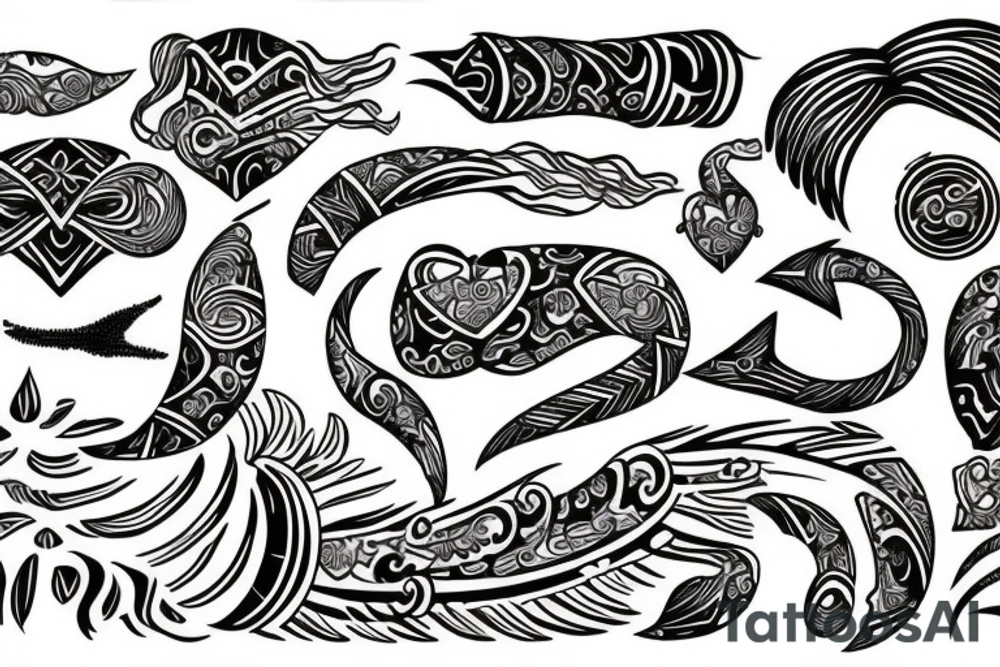 Bounty boundless Sea Love Infinite tattoo idea