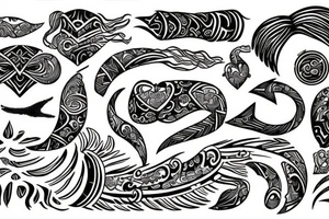 Bounty boundless Sea Love Infinite tattoo idea