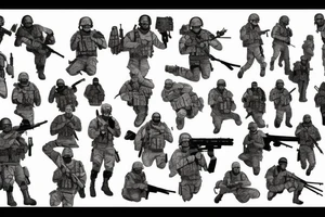 tactical soldier special forces tattoo idea