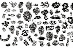numbers tattoo idea