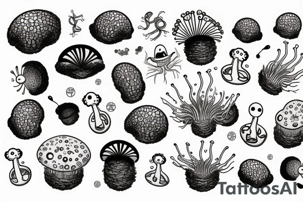 spongebob jelly fish song tattoo idea