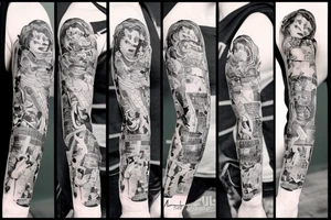 birthday numbers tattoo idea