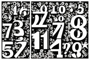 birthday numbers tattoo idea