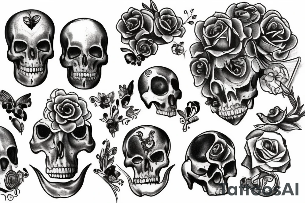 memento mori tattoo idea