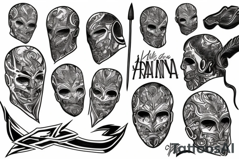 Man in the arena tattoo idea