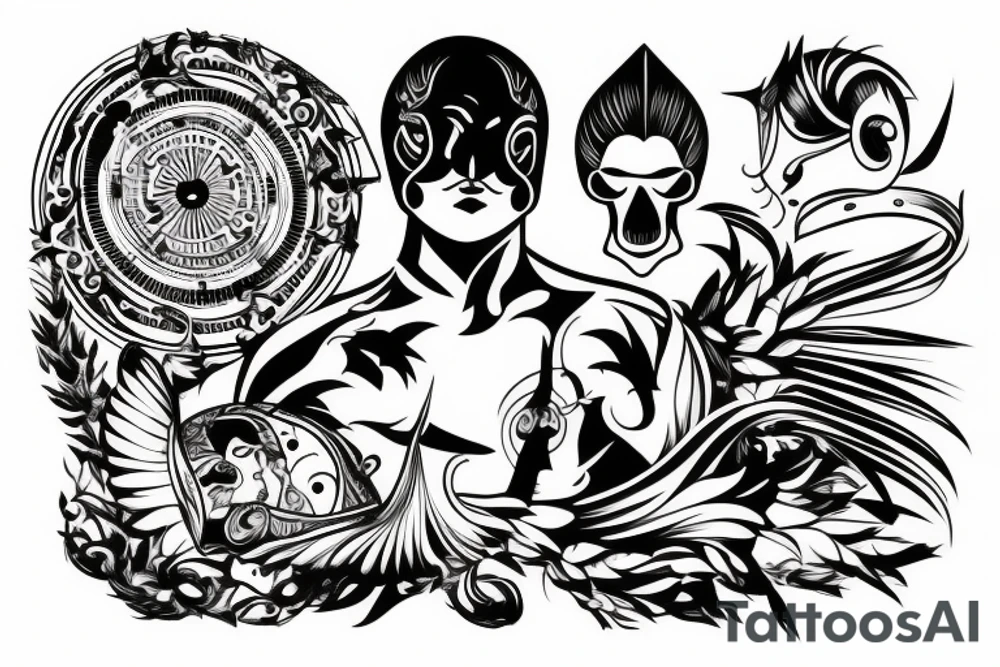 man in the arena tattoo idea