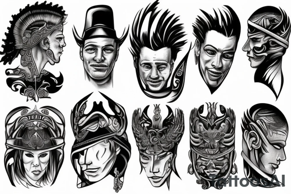 man in the arena tattoo idea