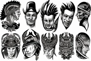 man in the arena tattoo idea