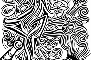 Divine connection to Source tattoo idea