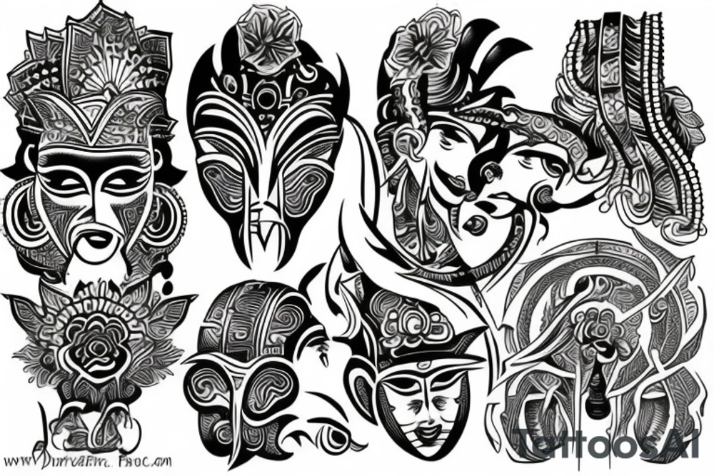Divine connection to Source tattoo idea