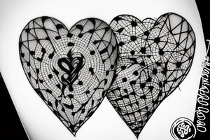 Barbwire heart tattoo idea